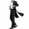 Męskie garnitury Tuxedo Zestaw klasyczny formalny pokrewie