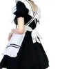 tjej anime svart söt lolita piga kostymer flickor kvinnor härlig piga cosplay kostym animati visa japansk outfit dr kläder l3in#