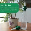 Спринклеры 12 шт., поилка для растений для отпуска, керамические насадки для полива для пластиковых бутылок, устройства для самостоятельного полива растений в помещении