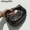 Bottegvenetas Top Jodie Bag Woven Bags Mini Womens Napa Sheepskin Knot Round Underarm Hobo Arc Mini Handväska med logotyp