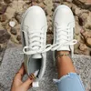 Casual Schoenen 2024 Lente Mode Vrouwen Wiggen Sneakers Vrouwelijke Platform Zwart Wit Vrouwen Vulcaniseer Zapatillas Mujer