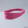 Bandes de cheveux de yoga Lu-23 Bandeau élastique Sport Bandeau de transpiration Femmes / Hommes Bande de course Turban Gym en plein air Bandage de sport Oem Drop Delivery Outd Ot1Mb