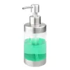 Liquid Soap Dispenser Acrylic 350ml Pump Handy Lotion Portable Hand Sanitizer Bottle Large Capacity Home Office