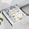 Bins 6pcs Adjustable Honeycomb Clapboard Drawer Divider Box Separator DIY Grid Storage Organizer for Panties Socks Pen Holder