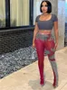 Bizarre Puss Imprimer Élastique Femmes Taille Haute Flare Pantalon y2k Vintage Extérieur Casual Sauvage Skinny Fi Streetwear Pantalon Hipster o0cr #