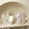 Vaser Human Staty Decoration Pearl Color Simulation Flower Dried Ceramic Vase vardagsrum Bokhylla TV -skåp Ornament