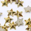 Garrafas de armazenamento 200 Pcs Acrílico Pentagrama DIY Charme Adesivo Roupas Estrela Ornamentos Em Forma de Encantos