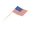 Wall Clocks 100 American Flag Toothpicks Party Cupcake Decoration Sandwich Mini Food Picks