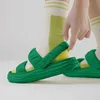 Sandaler Designer Womens Thick High Heels Summer Cloud Shoes 2024 Soft EVA Solid Color Anti Slip Platform H2403286TI1