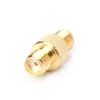 RF SMA Female to SMA Female High frequency Adapter Copper Coax Connector Coupler