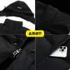 2024 Корейская мужская одежда Парки Теплые Fi Lg Водонепроницаемые Куртки с капюшоном Fi Парки Ветрозащитное пальто Термальные пальто t9rJ #