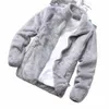 fi Jacket Coat Double Sided Veet Fluffy Jacket Zipper Closure Stand Collar Warm Cardigan Jacket Cold Resistant n3Fj#