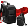 SCHWEIZER NEUE Männer Reisen Wasserdicht 17 Zoll Business Laptop Rucksack Outdoor Klettern Anti-diebstahl Lage Tasche Mochila Schule