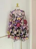 Casual Dresses Women's Dress Mesh Perspective Embroidery Fashion 3D Flower Two Piece Set High Waist Female Summer 2024 3WM338