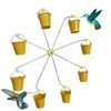 Other Bird Supplies Windmill Shaped Feeder Hanging Outdoor Ferris Wheel With Hummingbird Food For Garden