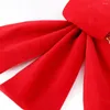 Party Decoration Christmas Bows For Wreath Extra Large Red Velvet Bow Tree Topper Year Home