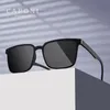 CAPONI Mens Sunglasses Polarized Classic Design Eyewear Protect Eyes Black Shades For Male Outdoor Driving Sun Glasses CP6199 240325