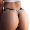 Sıcak Seksi Kadın Külot Dantel Metal Zincir G String Girls Briefs Mesh Hollow Out thg erotik thg iç çamaşırı düşük belindedir 351g#