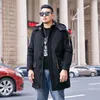 Winterjacke Männer Fi LG Warm Lose Schwarz Dicke Männliche Plus Größe 6XL 8XL 9XL 10XL 11XL Parkas Mit Kapuze Mäntel Kleidung Oberbekleidung x7Vc #