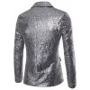 الأداء الأوروبي والأميركي Dres Gold Sequins Suits Men's Corean Nightclub Host Emcee Jacket Size Size Size Size 2022 49ZP#