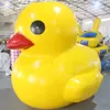 Giant Inflatable Yellow Duck Top Quality 3m 10ft Water Used Big Floating Fixed Rubber Cartoon Toy For Promotion002