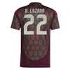 México 2024 Copa América RAUL CHICHARITO Camisetas de fútbol 2024 LOZANO DOS SANTOS 24 25 H.LOZANO Hombres Niños Camisetas de fútbol Uniformes Fans Versión del jugador