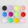 Vloeistoffen 10 g*12 stc/set acryl nail art poeder verschillende kleuren mica pigment acryl nagel UV/LED -verfstof voor professioneel manicure poeder