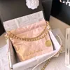 kosmetisk väska designer kanalies hög skönhet mini skräpppåse tote väska enskild axel underarmsäck shoppingväska