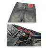 2024 Ретро узкие джинсы мужские модные простые Wing Craft универсальные классические повседневные мужские рабочие брюки t2hJ #