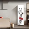 Çıkartmalar 3D Kendi Kendinden Yapışkan Duvar Kağıdı Buzdolabı Dekorasyon Poster Kapı Sticker Mutfak Dolabı için Su Geçirmez Suyur Yok Yapılabilir Duvar Çıkartma Duvar Vural