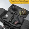 Storage Bags 36in 1000D Nylon Soft Case Shoulder Bag Adjustable Strap Molle Holster For Outdoor Hunting Shooting Sports