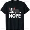 Engraçado Criativo Não Lazy Frenchie para Bulldog Francês Cão O-pescoço Camiseta Homens Mulheres Casual Manga Curta Streetwear Cott Tops A2EW #