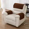 Stol täcker lamm plush recliner slipcover matta anti slip hund husdjur barn soffa fåtölj täcker fast soff armstöd handduksmöbler skyddare