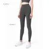 LL Fitnessbroek Dames Designer LL Yogabroek Lente/zomer Hoge taille Nude No Trace Lifting Hip Yogabroek Strak en sneldrogend Strak Hardloopsportbroeken 605