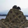 Blankets Geometric Luxury Pattern ( Black And Gold ) Top Quality Comfortable Bed Sofa Soft Blanket