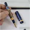 Kugelschreiber Großhandel Luxurs Limited Leo Tolstoy Writer Edition Signature Pen / Rollerball Büromaterial Feinmine Geschenktropfen Dh2Rf