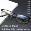 Çok hareketli okuma gözlükleri çok yakın güneş gözlüğü erkekler güneş otomatik renk değişikliği açık koruyucu kadınlar mavimsi ışık iş