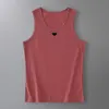 Designer's New American Men's Sports T-shirt gjord av ren bomulls andningsbara mäns korta ärmar Fashion Tank Top Loose Large Men's Wear