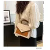 Winkels exporteren designer schoudertassen nieuwe tas voor vrouwen in 2024 modieuze en trendy high-end veelzijdige één crossbody klein vierkant