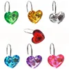 Tende da doccia 100 set (1200 pezzi) ganci per tende a cuore anelli ganci decorativi bling acciaio inossidabile antiruggine all'ingrosso K2