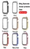 Bling Diamond Horloges Case voor Apple Watch Covers 38mm 42mm 40mm 44mm band Gehard Glas Screen Protector Cover iWatch series 1 24683169