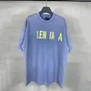 T-shirt da uomo di design Nastro Lettera Logo Moda di lusso Estate Uomo e donna Indossata Lavata Distressed Manica corta allentata Top Y2k Camicie