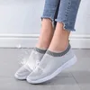 Casual Shoes Women Vulcanized High Quality 2024 Sneakers Slip On Flats Loafers Plus Size 46 Walking Flat Dropship