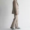 IEFB 2023 Autumn New Suit Płaszcz Koreański Koreański luźny trend Brytyjczyk Casual Small Mewneder Back Vent Tide Streetwear Blazers W55Q#
