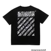 Designer OFF WHITE OW California Exclusive Graffiti Totem Star Same Half Sleeve Short Sleeve T-shirt tee 8FZX