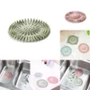 2024 Pink Sink Drain Strainer Hair Catchers Rubber Shower Bathtub Floor Filter Water Stopper Silicone Bathroom Kitchen Deodorant Plug