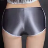 summer Spring Glossy Women Shorts Elastic Briefs Underpant Women Boxer Panties O8sN#