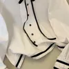 Damesblouses Overhemd in Koreaanse stijl Opstaande kraag Halsontwerp Fluwelen stiksel is zeer gelaagd Retro Y2K-mode Top met trekkoord