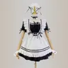 Lolita Maid Costumes Dziewczyny Kobiety erotyczne kawaii cafe kostium halen cosplay dr francuski sługa japoński strój ubrania i84g#