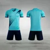 Kvinnliga män mörkblå mogen fotboll volleyboll fotboll tröja tröjor enhetlig fotboll kostym sport shorts anpassade tryckkläder set 240319